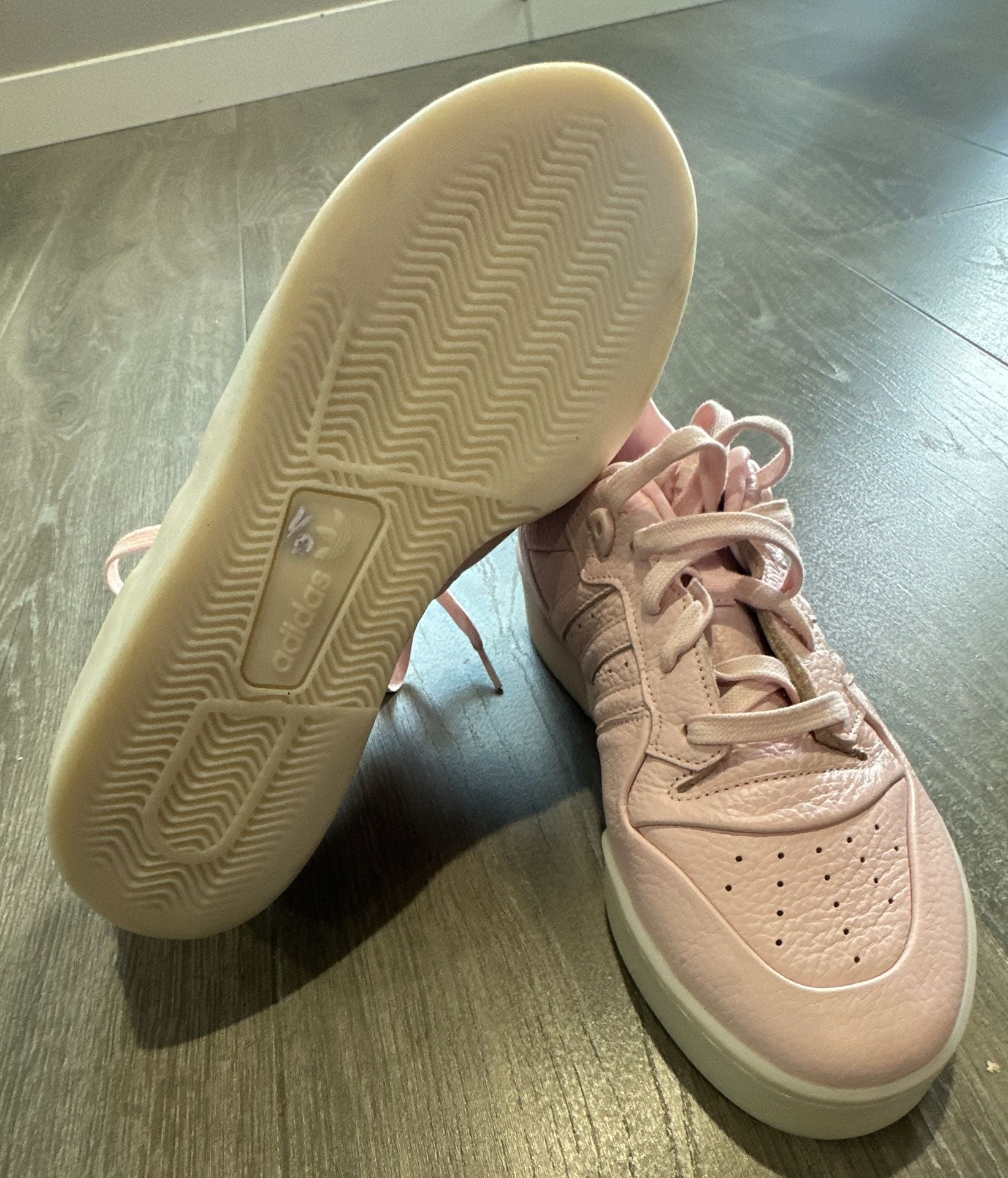 Adidas Originals Rivalry Lux Low Pink Unisex Leather Sneaker 6