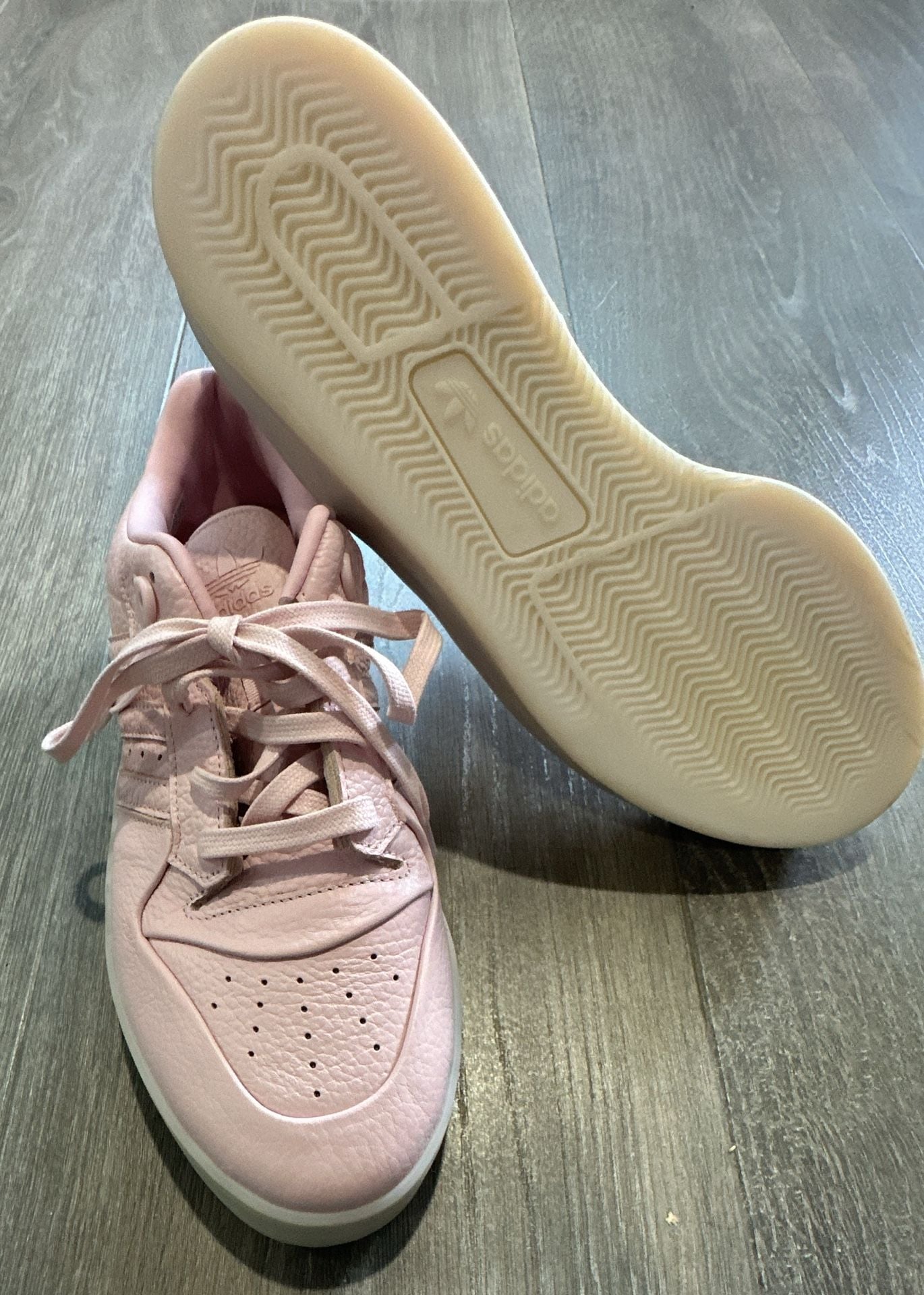 Adidas Originals Rivalry Lux Low Pink Unisex Leather Sneaker 5