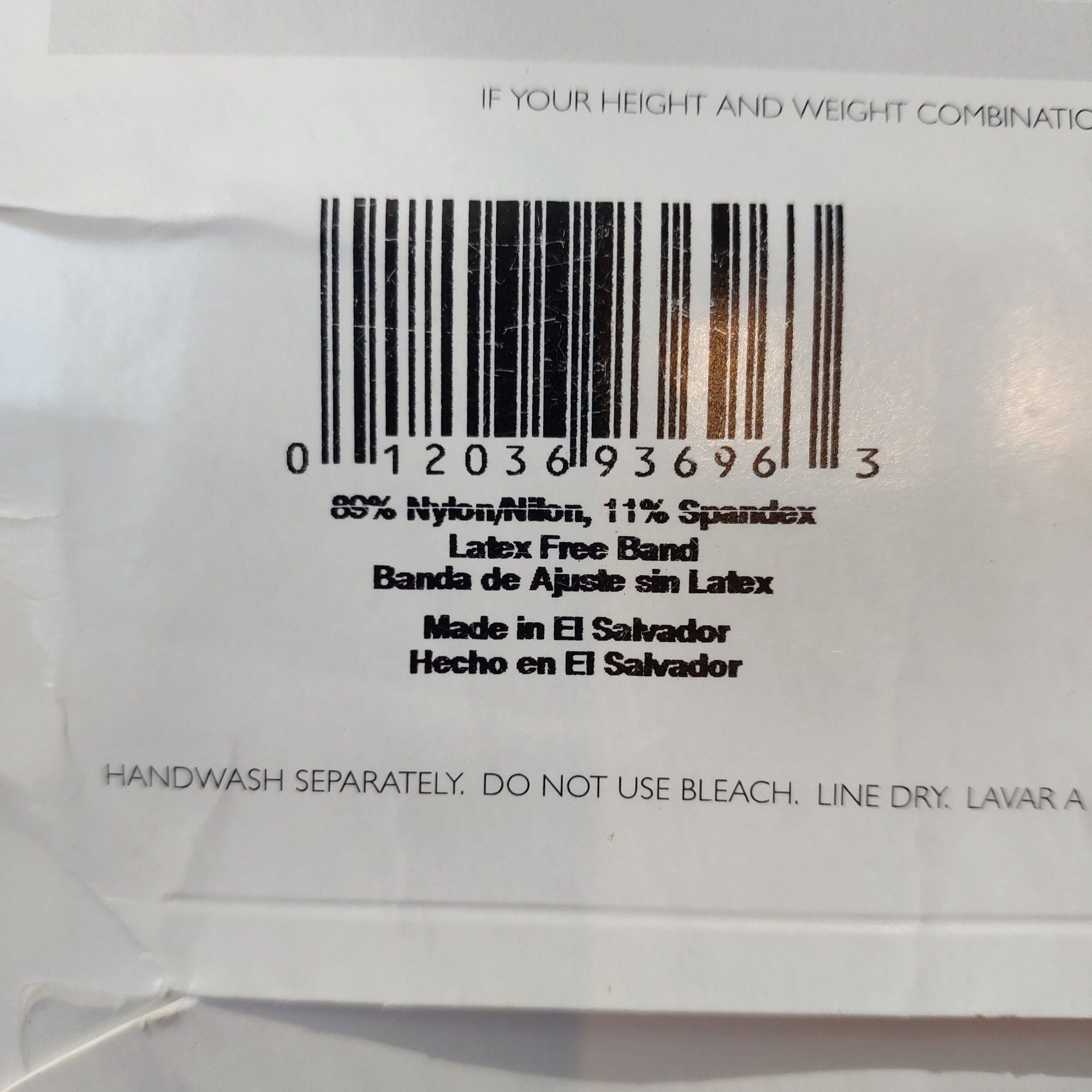 Hanes Silk Reflections Transparent Sheer Thigh Highs Sandalfoot Size CD Medium 6