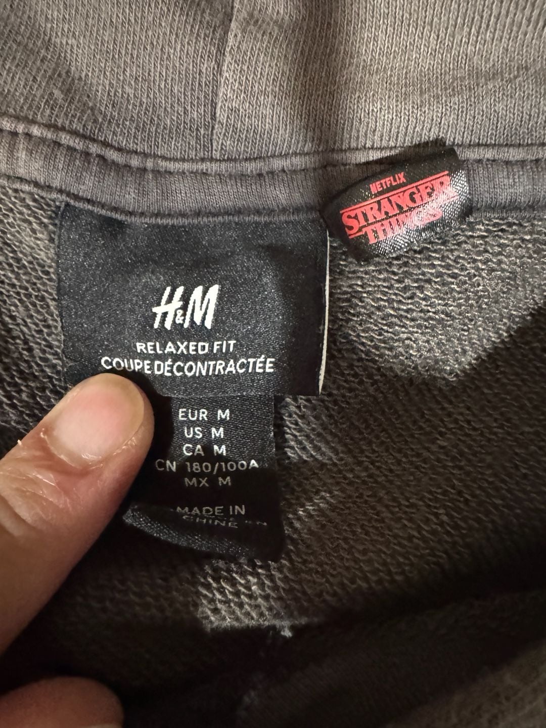 H&M x Stranger Things Tie-Dye Hoodie 4