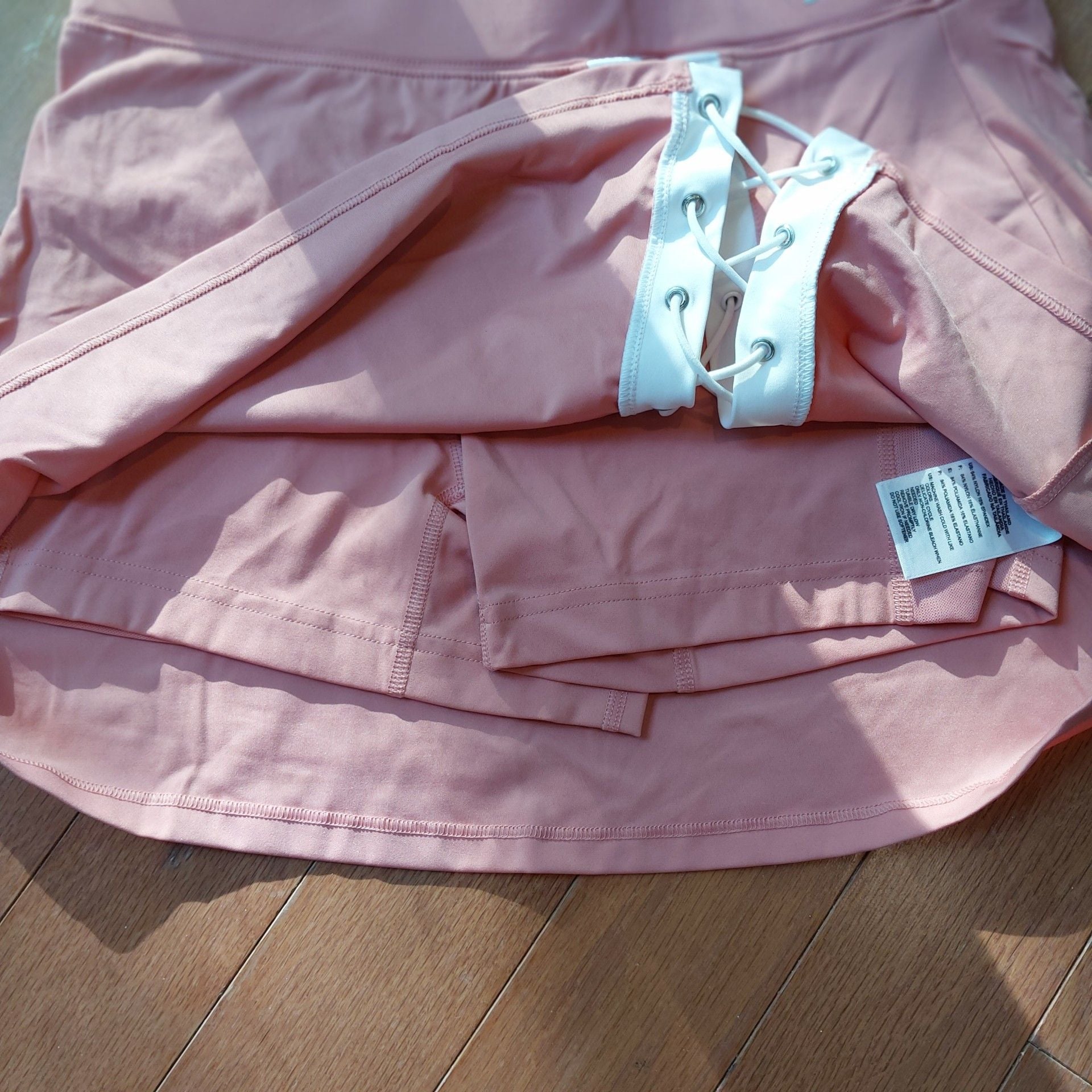 Prince Tennis Skirt Side Lace Skort Pink Size S 5