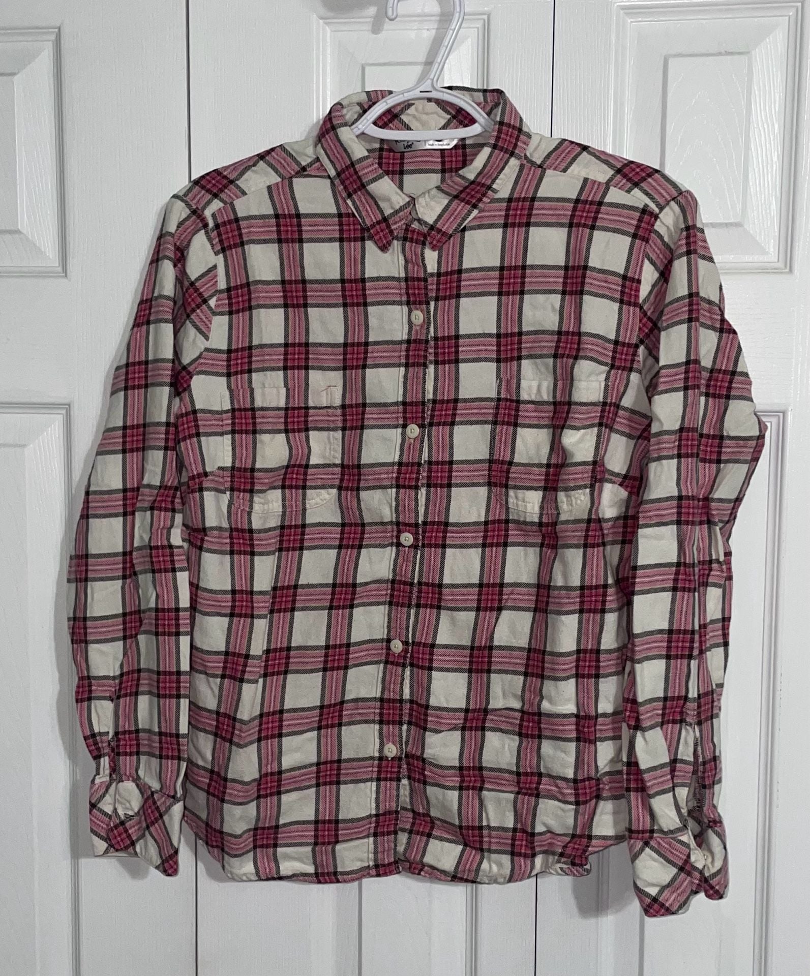 Riders by Lee Pink and White Flannel 2