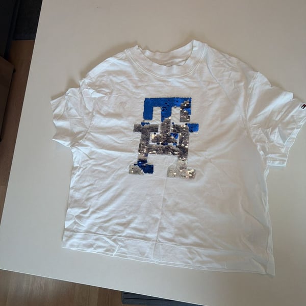 Kids' Flip Sequin Monogram T-Shirt