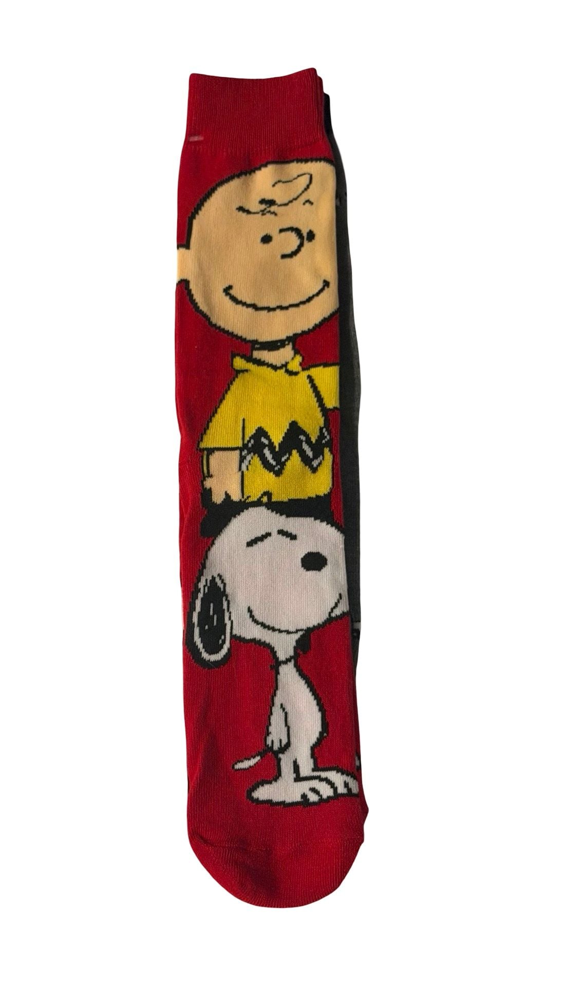 Peanuts Snoopy and Charlie Brown 2 Pair Pack Crew Socks 1