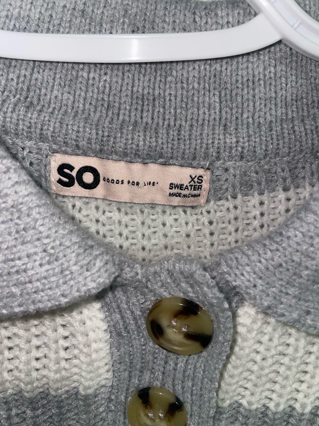 SO Cropped Polo Sweater 3