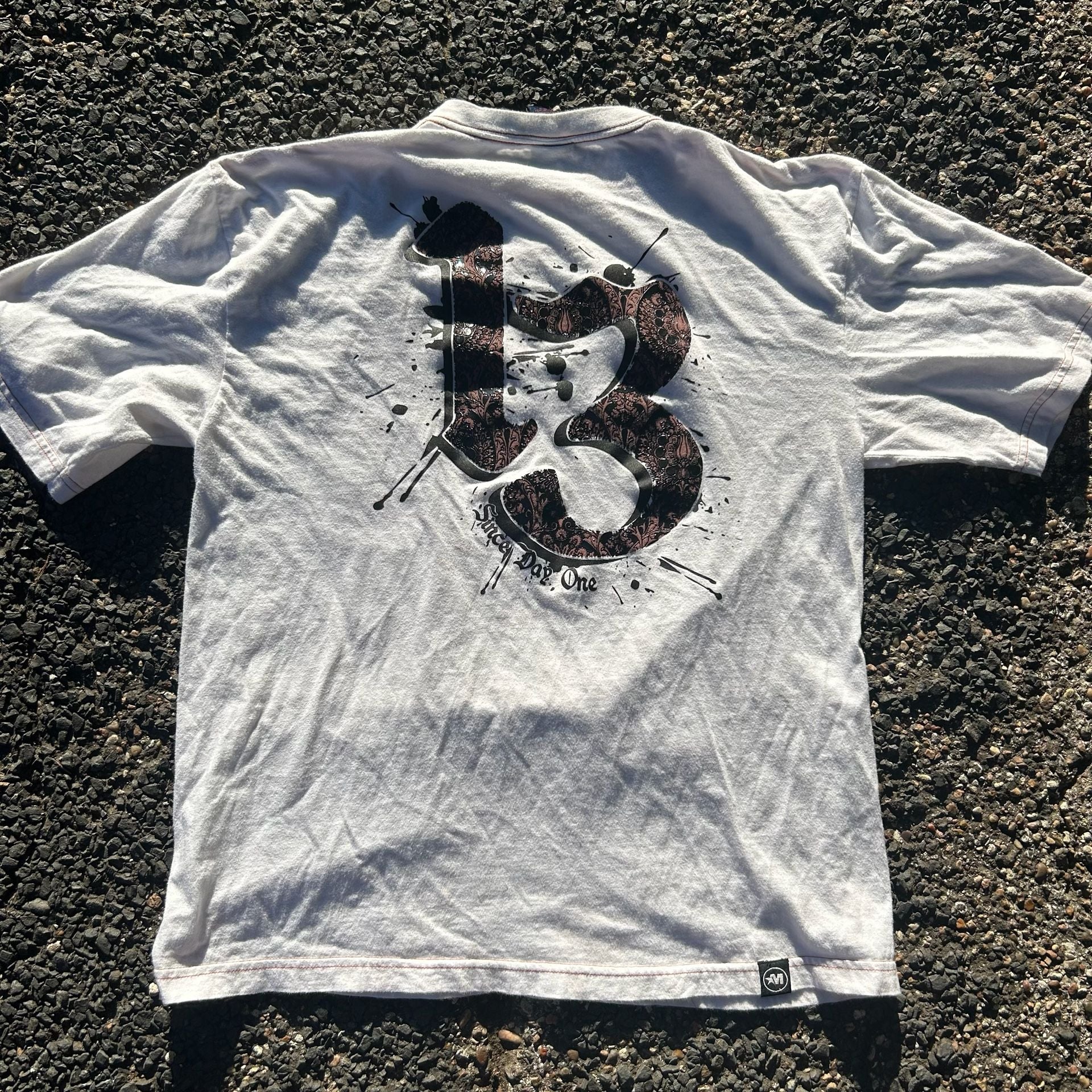 Mecca Since Day One Graphic Print T-Shirt White Medium 3