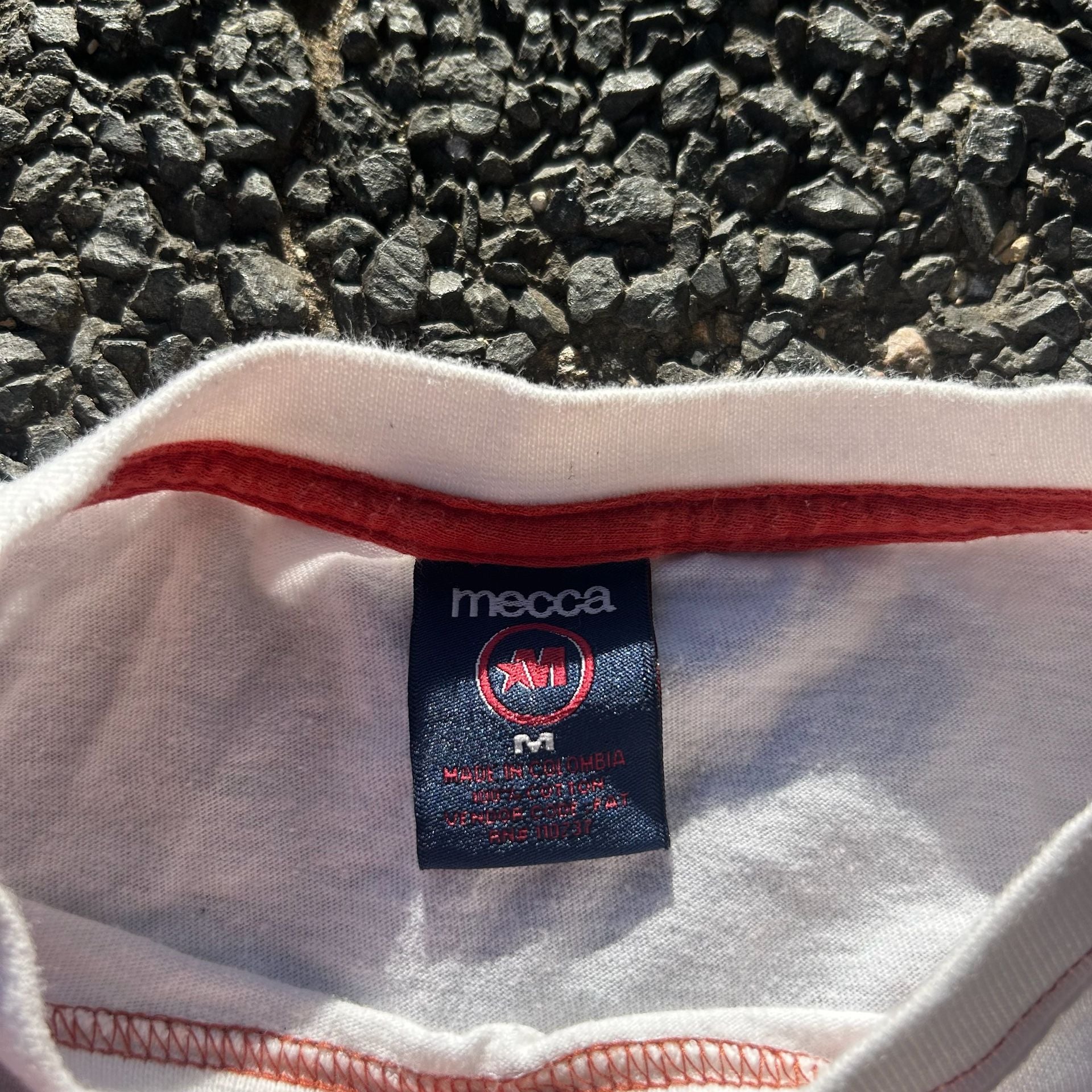 Mecca Since Day One Graphic Print T-Shirt White Medium 4