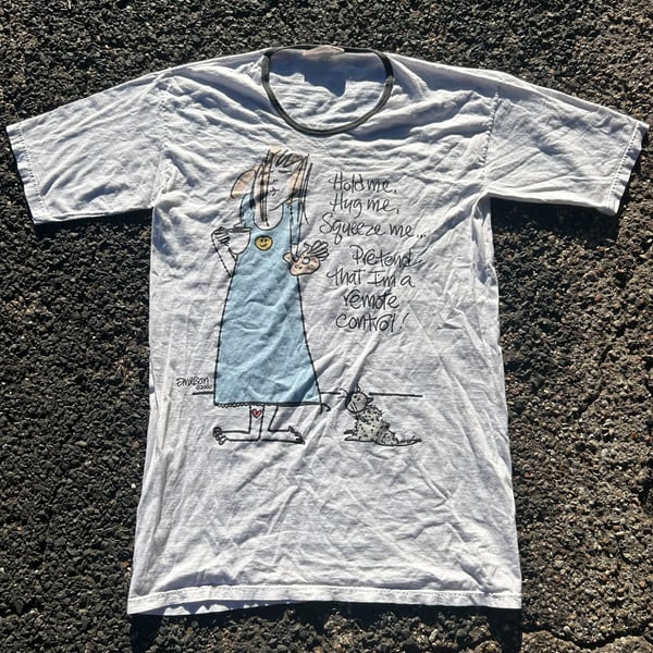 Vintage 2000 Emerson funny comic graphic T-Shirt