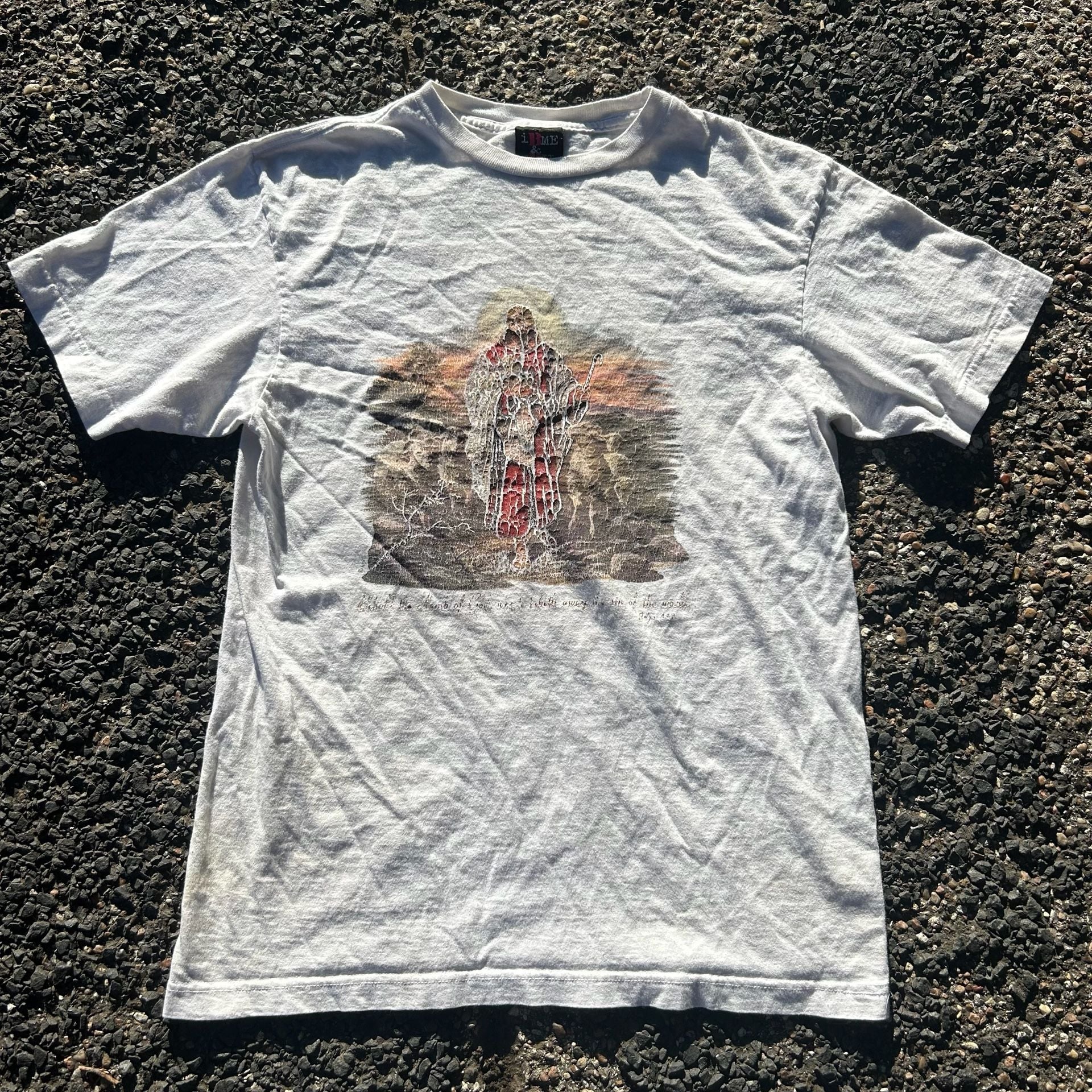 Vintage I Love Me & You Jesus Graphic T-Shirt 2