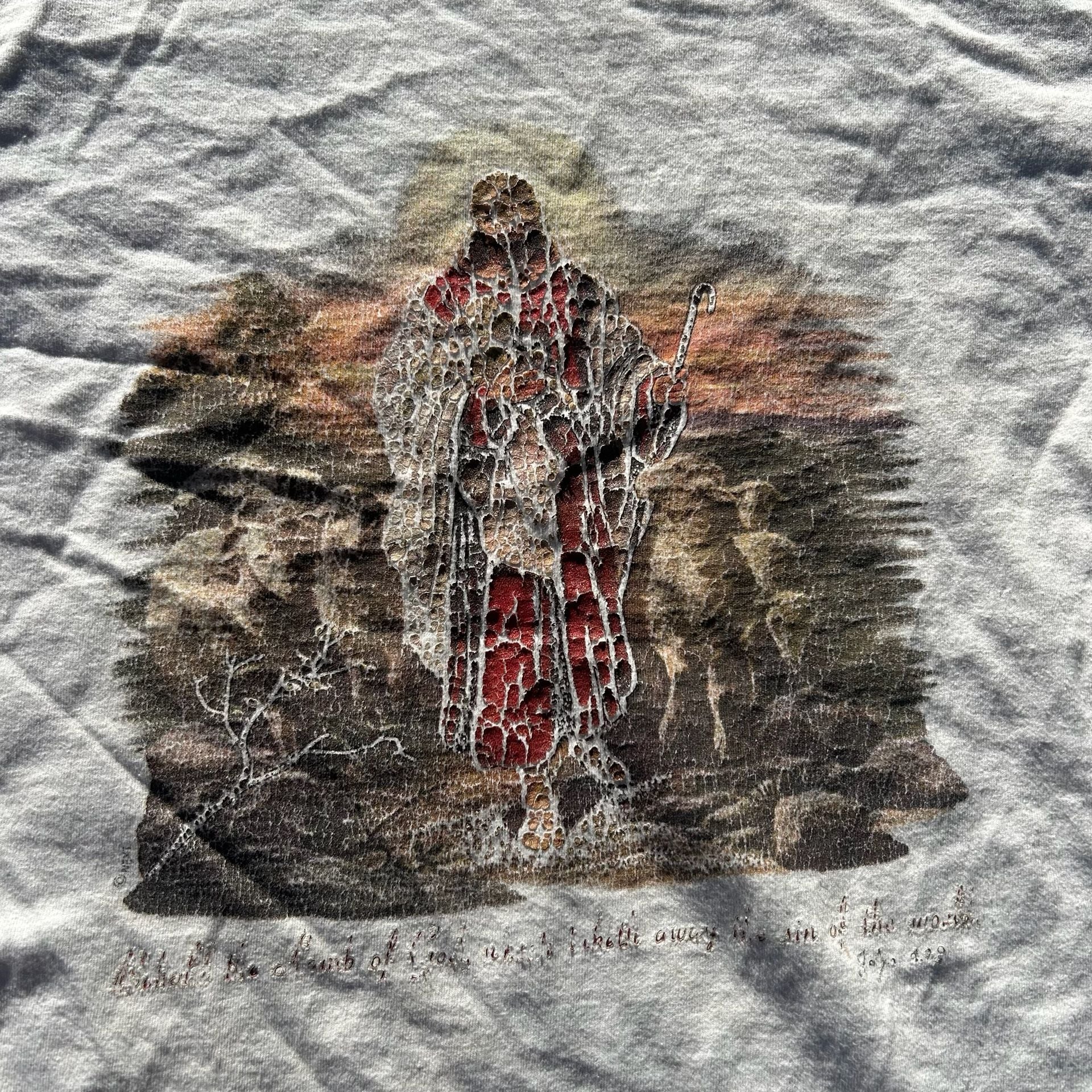 Vintage I Love Me & You Jesus Graphic T-Shirt 4