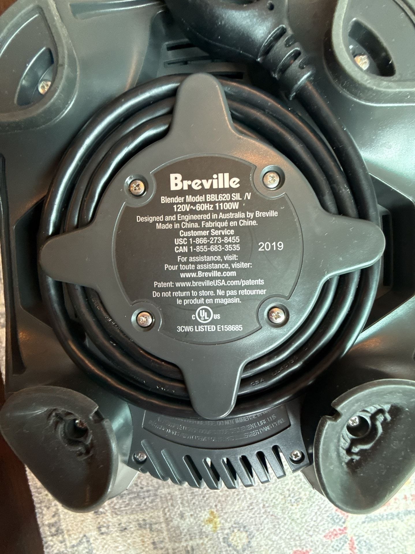Breville The Fresh & Furious Blender BBL620 6
