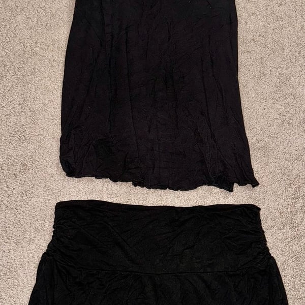 Black and White Lace Trim Cami and Shorts Set Pajamas
