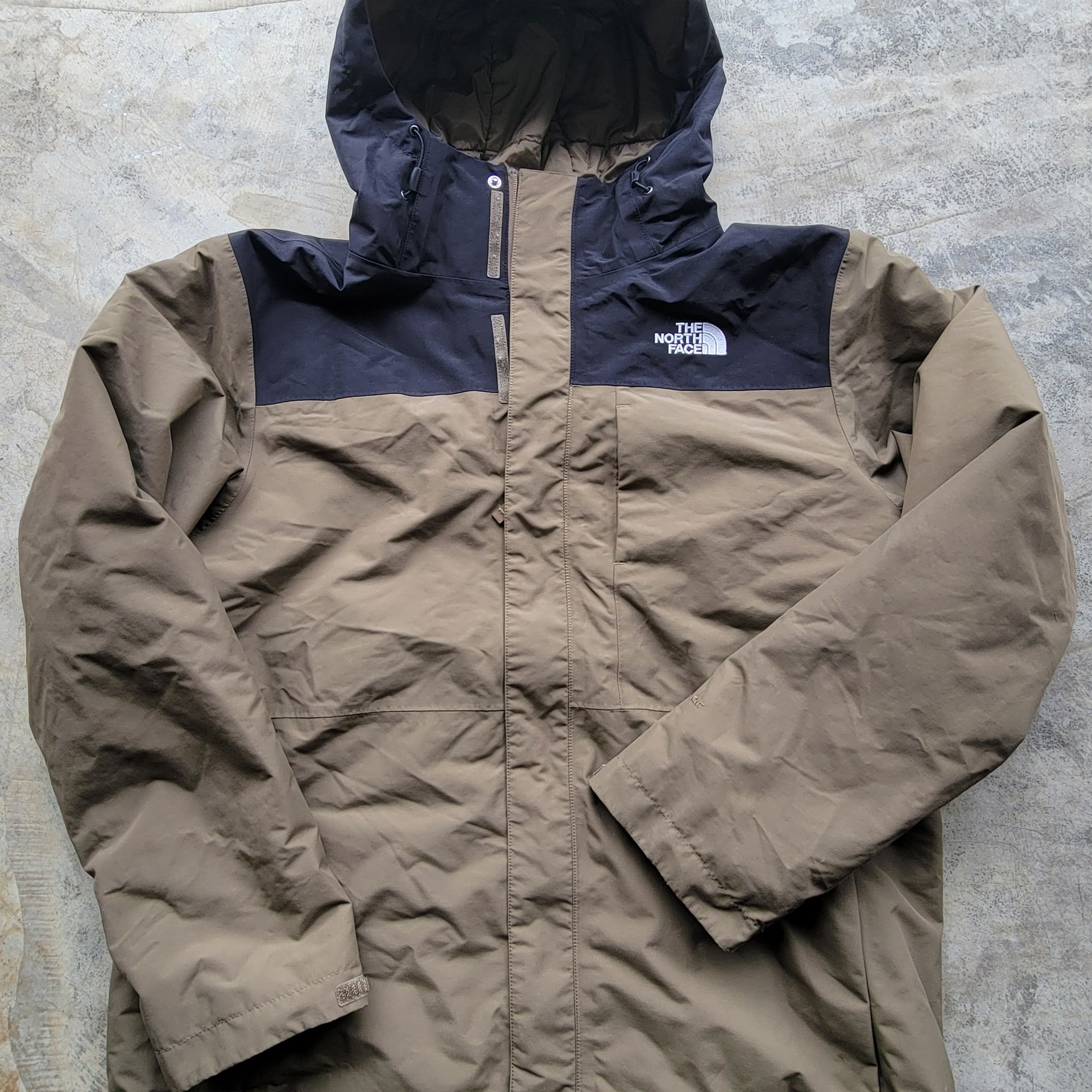 The North Face Antora Triclimate 3-in-1 Hooded Jacket, Green and Black, Men's L 1