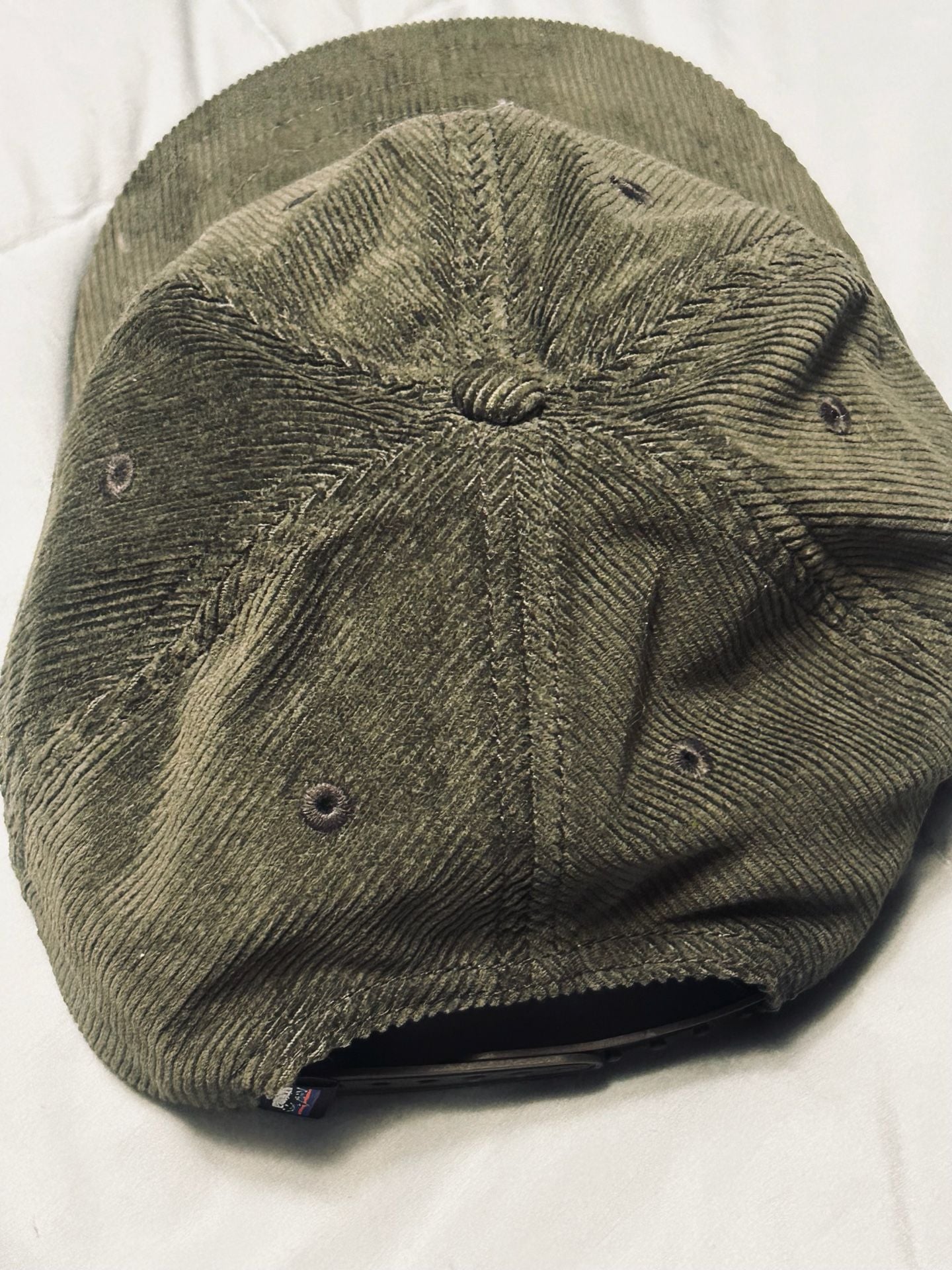Patagonia Corduroy Cap - Earth Currents Patch: Pine Needle Green 8