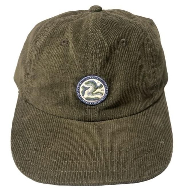 Patagonia Corduroy Cap - Earth Currents Patch: Pine Needle Green 2