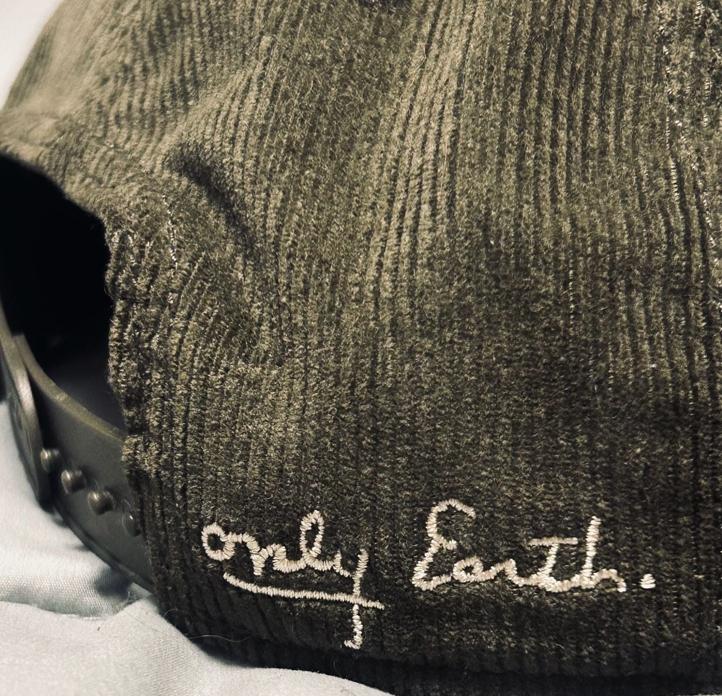 Patagonia Corduroy Cap - Earth Currents Patch: Pine Needle Green 9