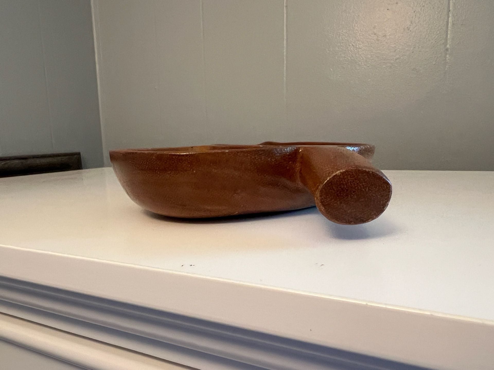 Vintage Monkey Pod Wood 3-Section Serving Tray Set 9
