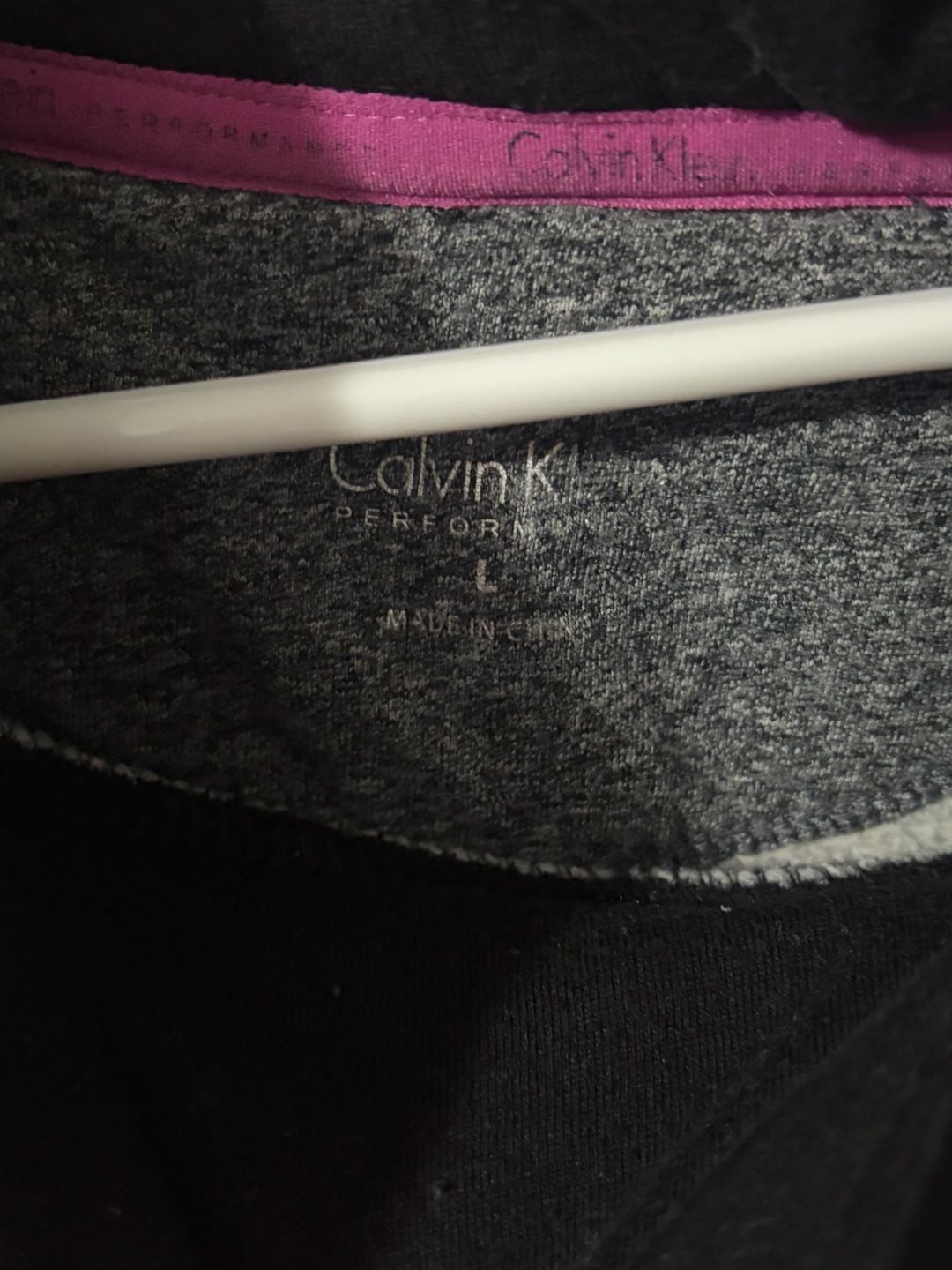 Calvin Klein Performance Gray Cowl Neck Pullover Hoodie with Pocket 3
