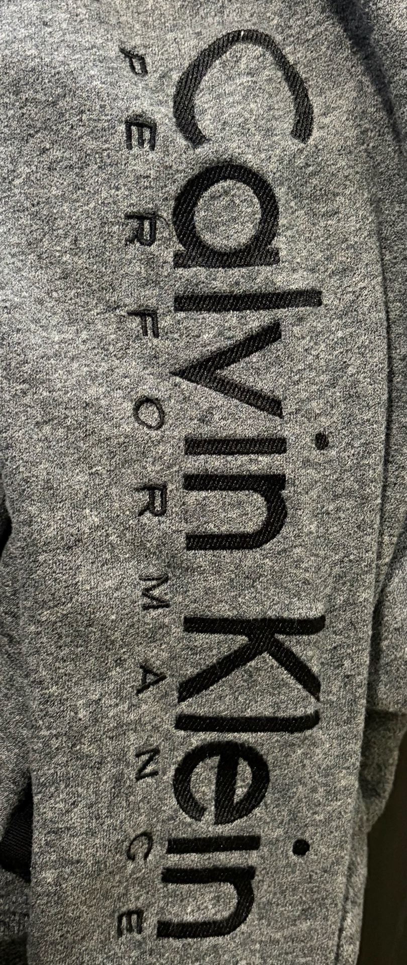 Calvin Klein Performance Gray Cowl Neck Pullover Hoodie with Pocket 4