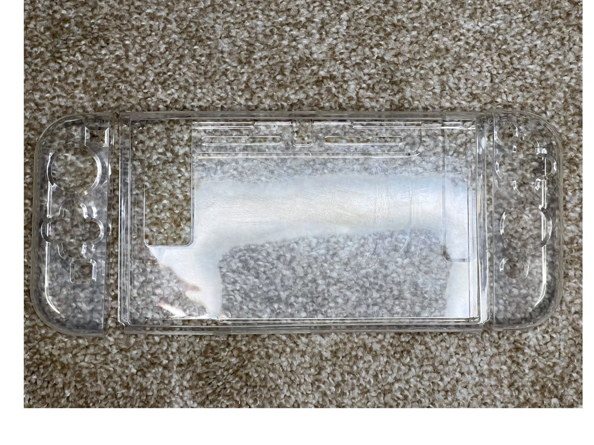 Clear Protective Case for Nintendo Switch 1 with Kickstand and Joy-Con Covers 11