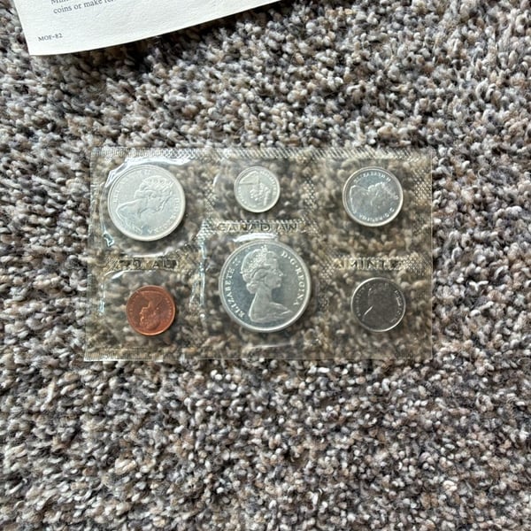 1965 Canada 6-Coin Silver Prooflike Set 80% Silver