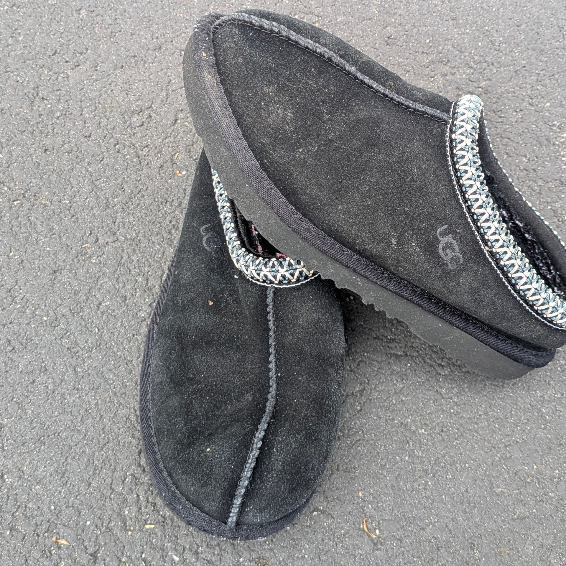 UGG Tasman Slipper in Black 4