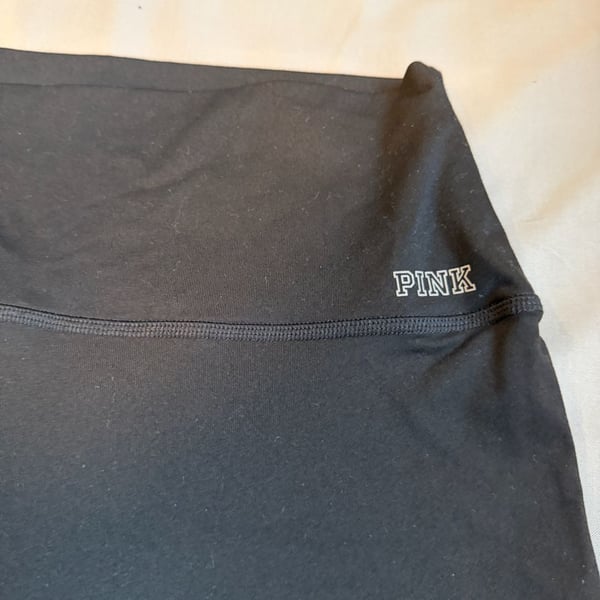 PINK Victoria's Secret Ultimate Black Athletic Leggings Size L