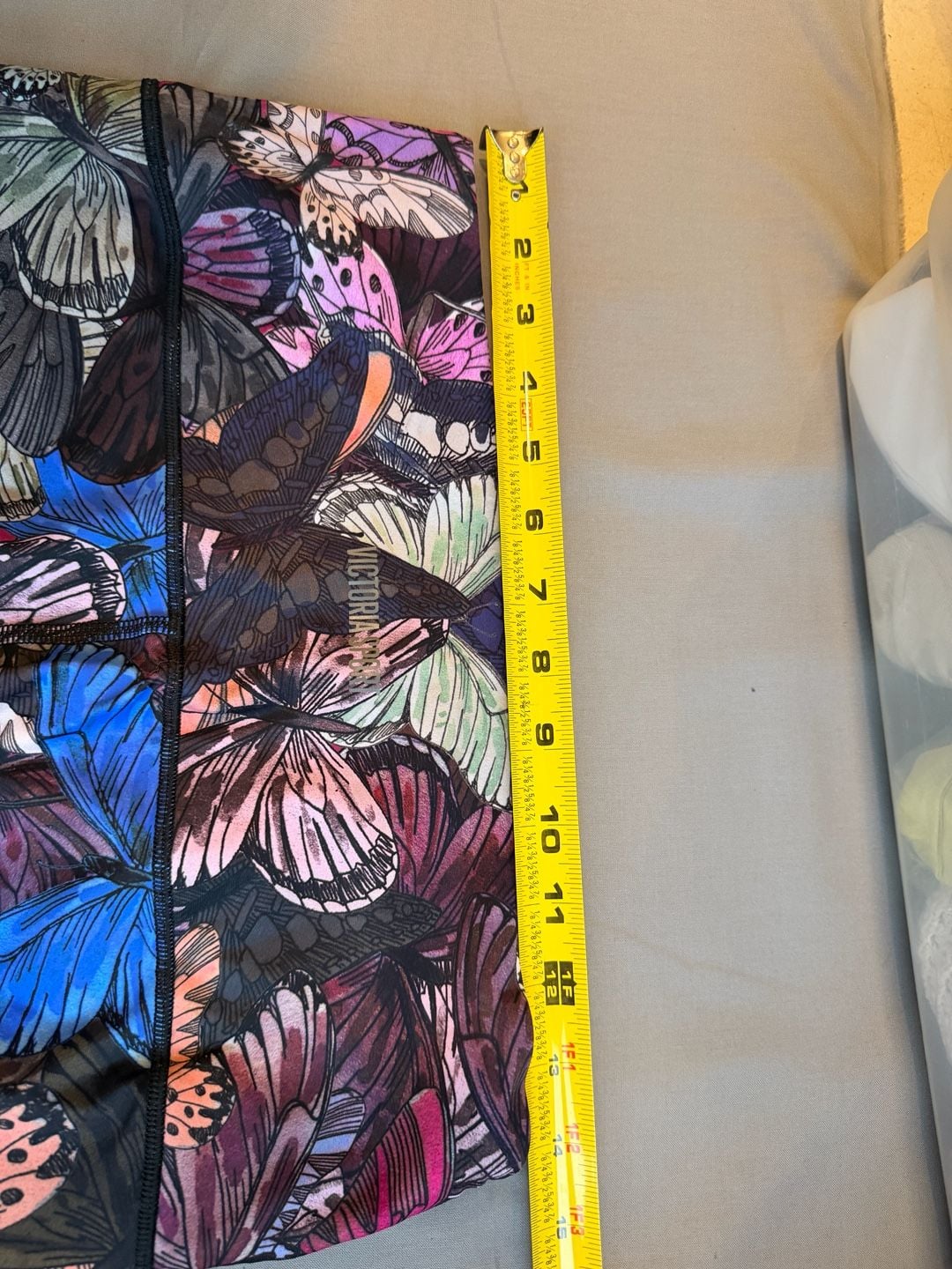Victoria Sport Butterfly Print Athletic Leggings 7
