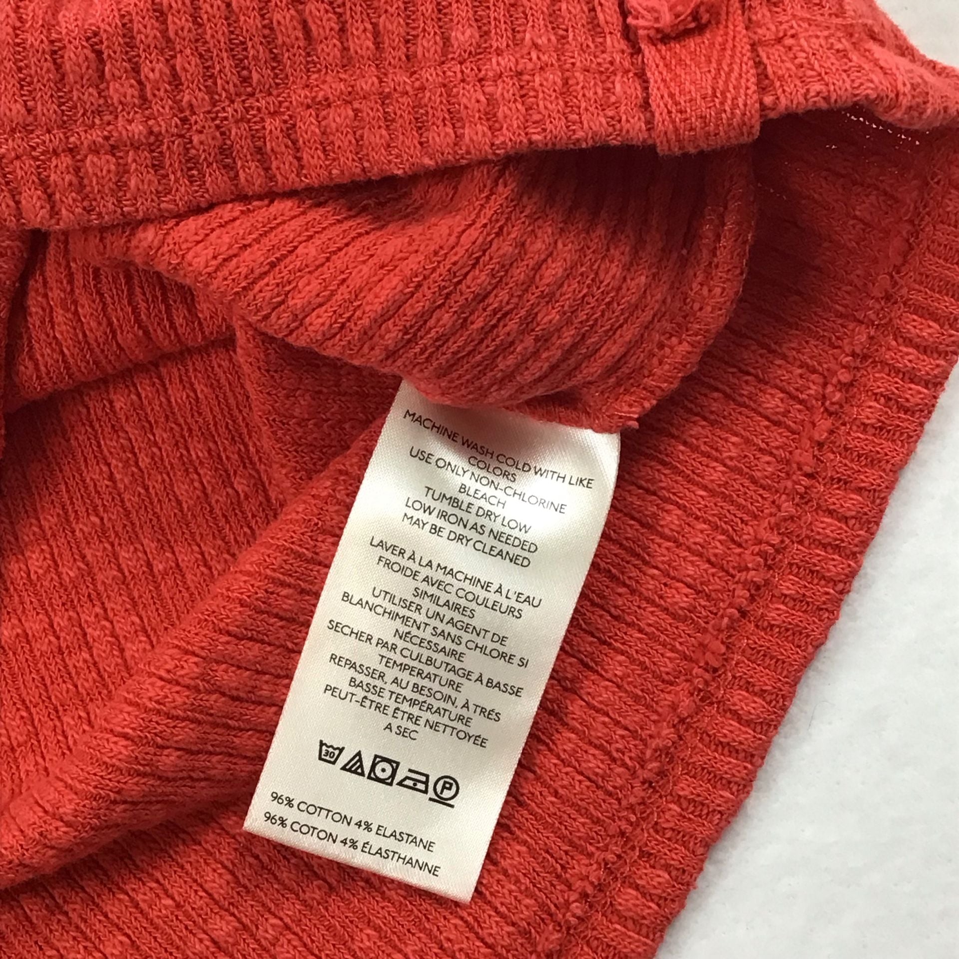 We The Free People Midnight Half Zip High Risk Red Ribbed Cropped Top Small 11
