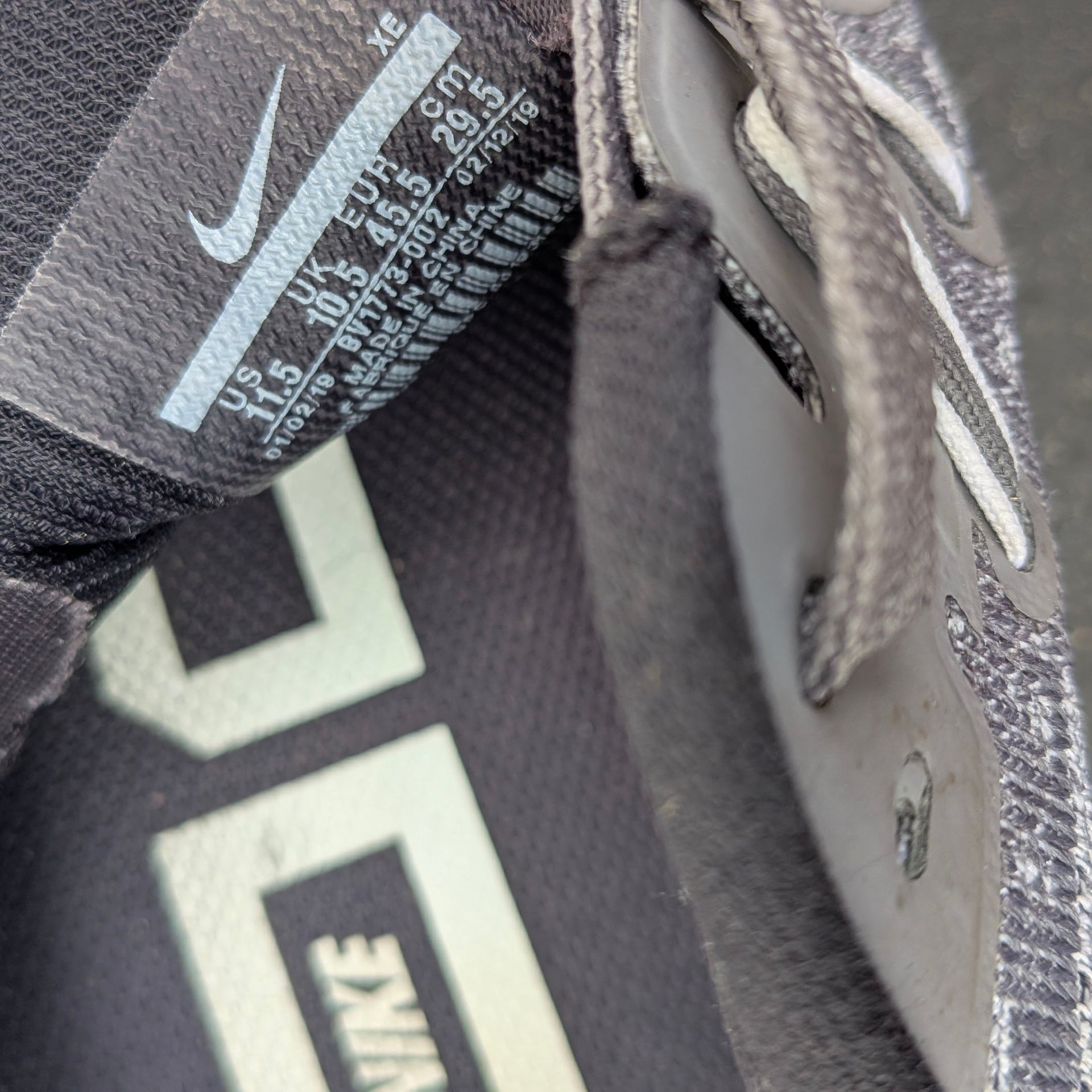 Nike Air Zoom Pegasus 36 Gunsmoke Grey Running Shoes AQ2203-001 9