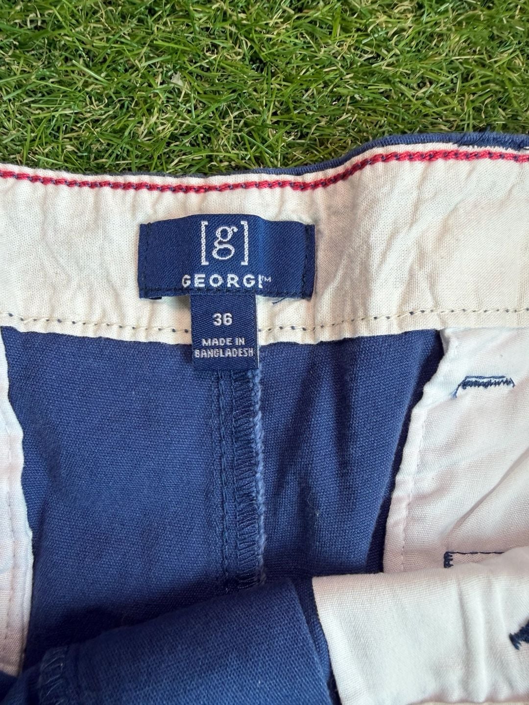 George Men's Blue Shorts Size 36 3