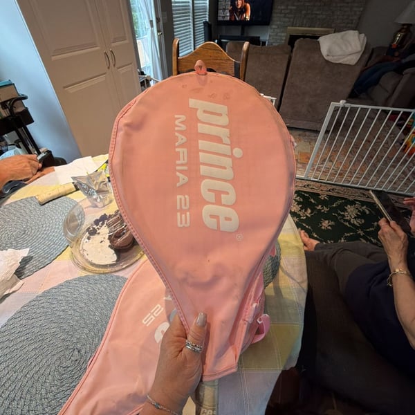 Prince Maria 23 Pink Junior Tennis Racket with Cover