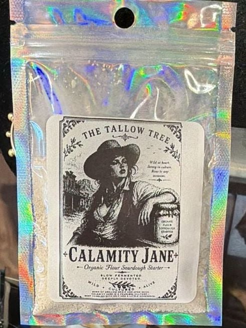 The Tallow Tree Calamity Jane Organic Flour Sourdough Starter 1