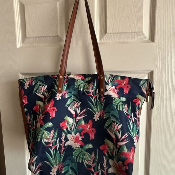 Tommy Bahama Floral Tote Bag