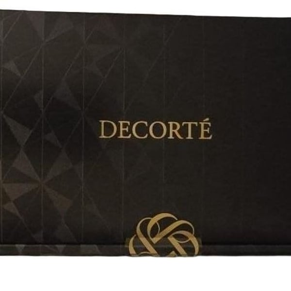 Decorté AQ Skincare Gift Box Set with Cleansing Oil, Lotion, and Facial Pure Cotton