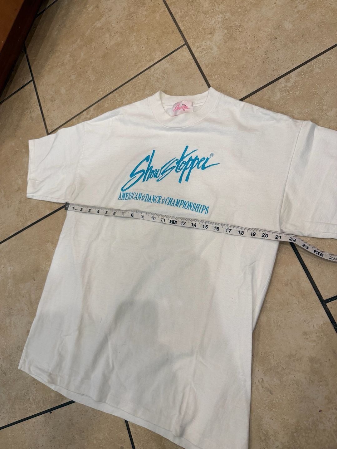 90’s ShowStopper American Dance Championships T-Shirt White 5