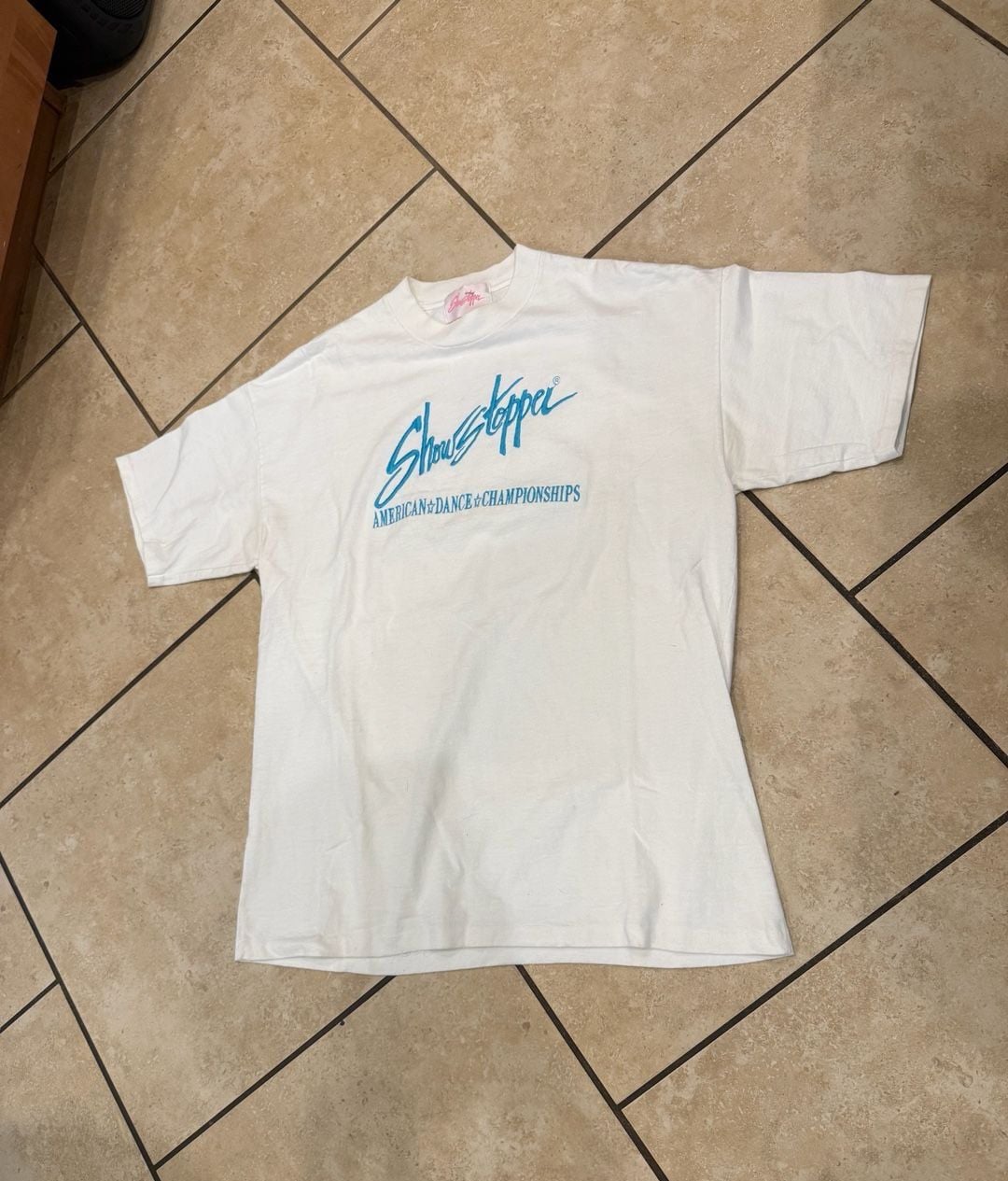 90’s ShowStopper American Dance Championships T-Shirt White 4