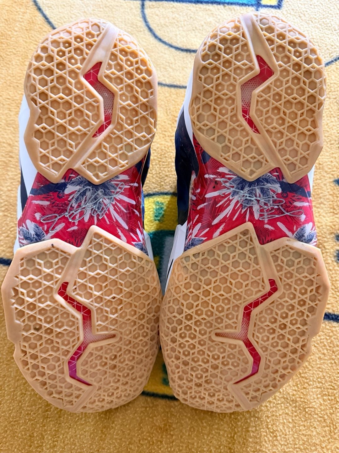 Nike LeBron 11 Independence Day Navy White Red Basketball Shoes 616175-164 4