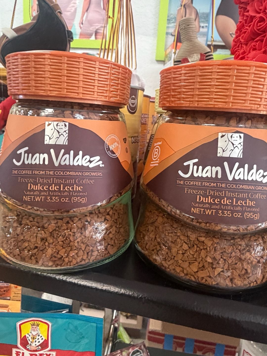 Juan Valdez Freeze-Dried Instant Coffee Dulce de Leche 2 pack 2
