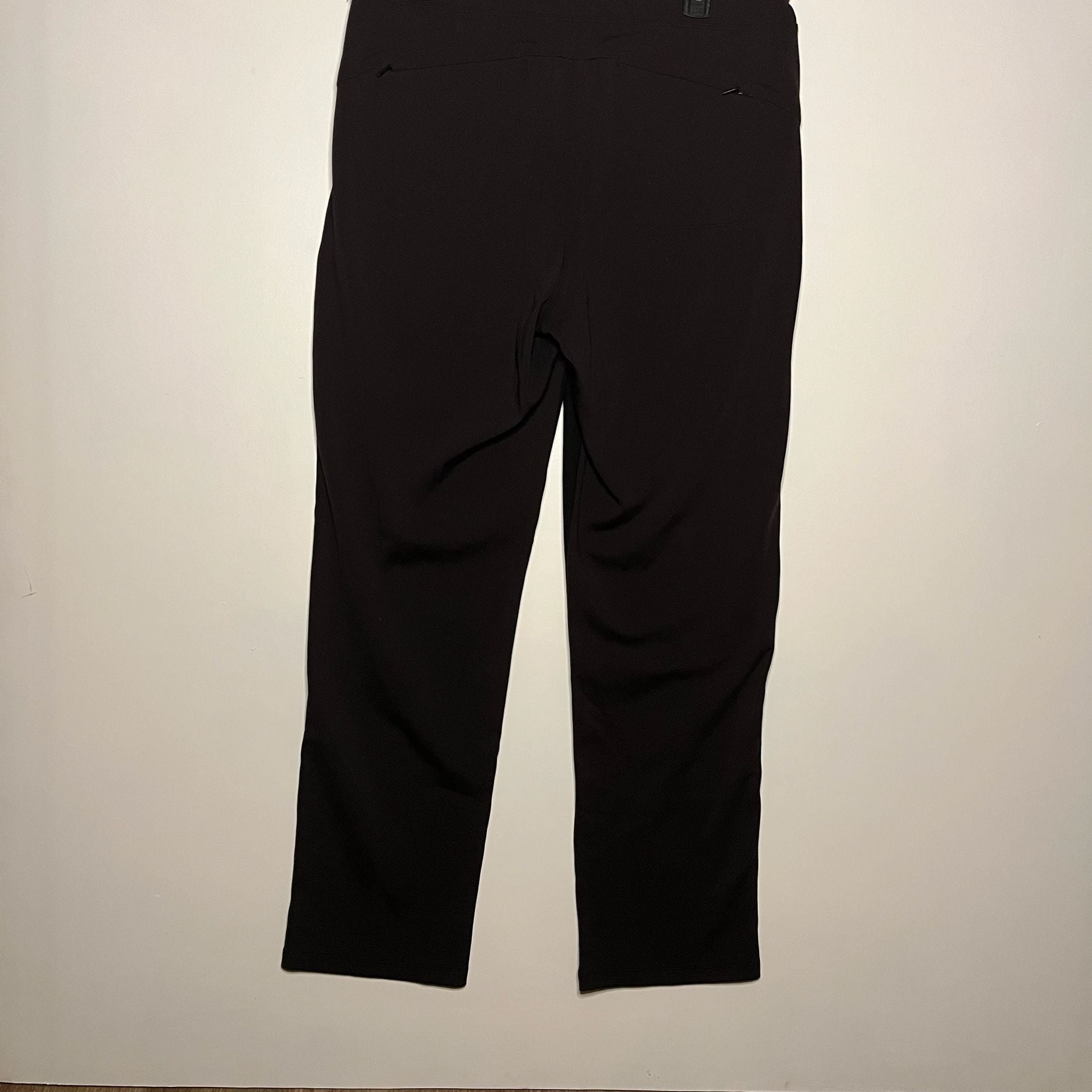 Athleta Black Pants Size 12/T 12/G Side Stripe 6