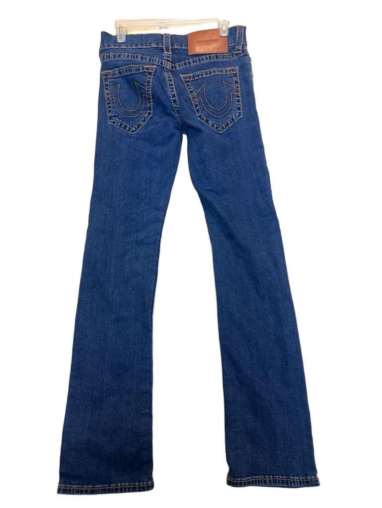 Y2K inspired True Religion Ricky Straight Leg Denim Jeans 3