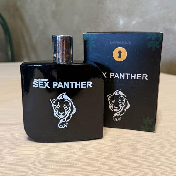 Anchorman's Sex Panther Cologne Bottle Replica (BOTTLE ONLY)