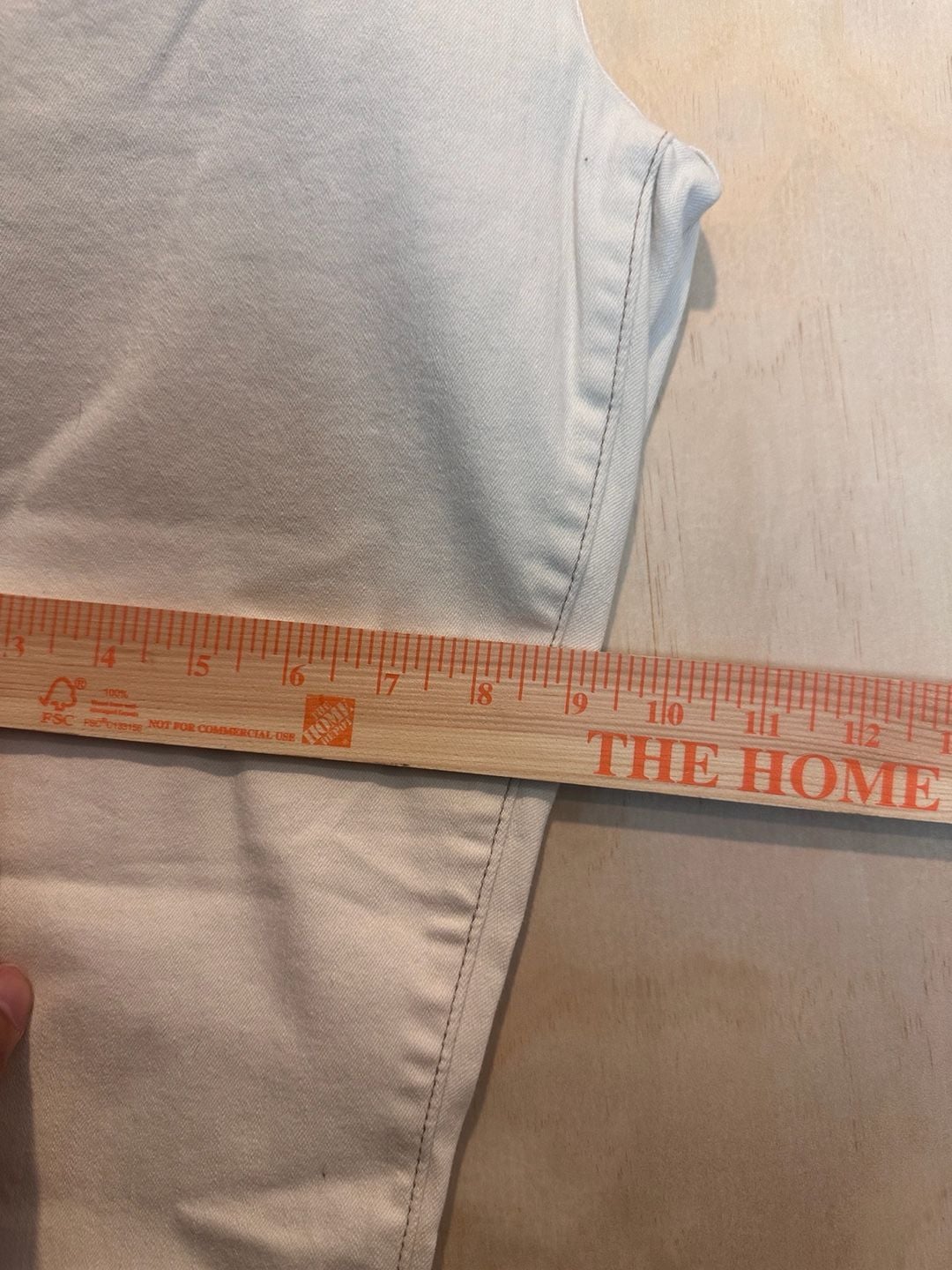 Nicole Miller New York Soho High Rise Skinny Pants Size 10 Cream 14