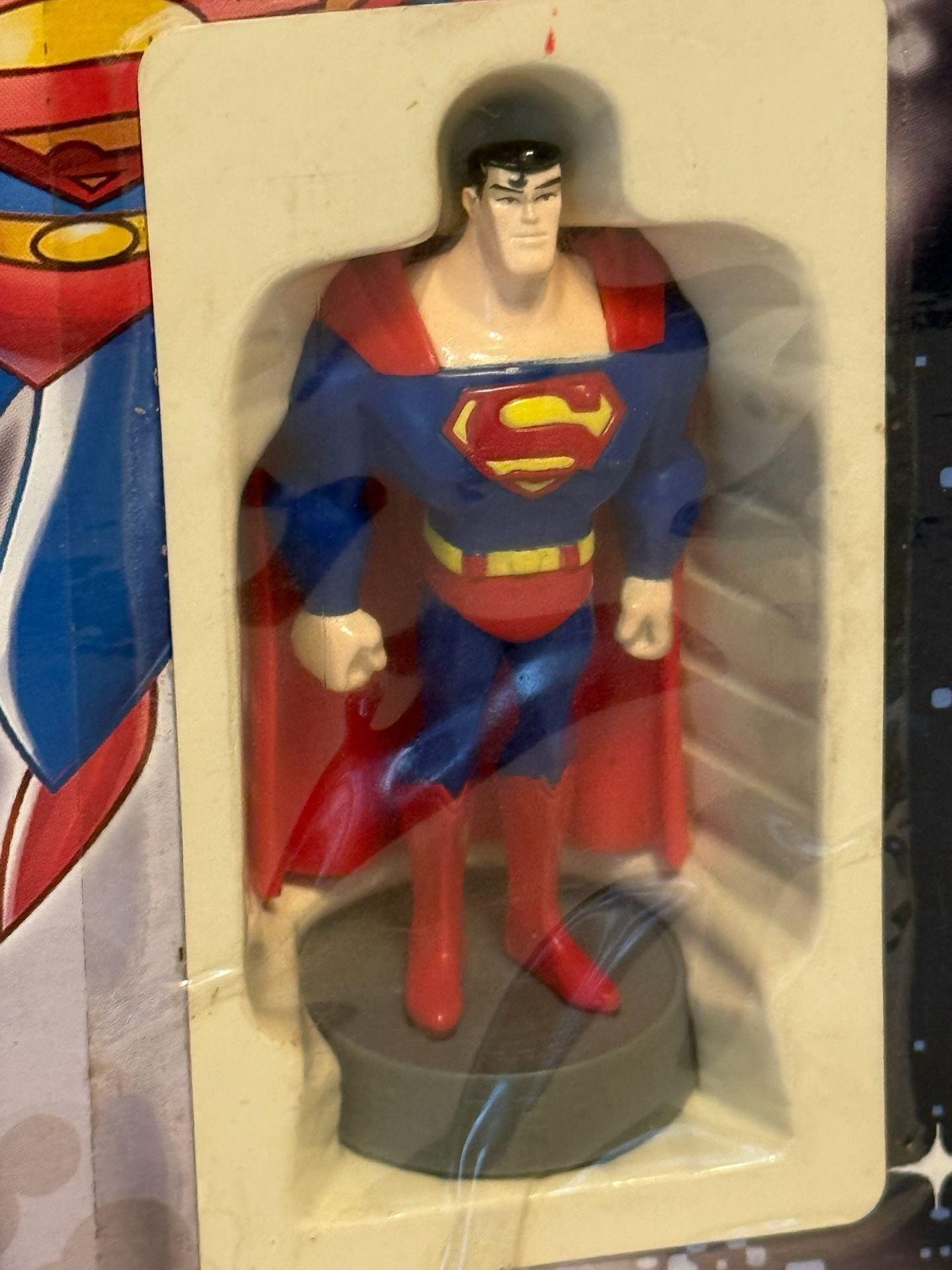 Justice League Superman Action Figure Post Cereal Premium Giveaway in Box 2