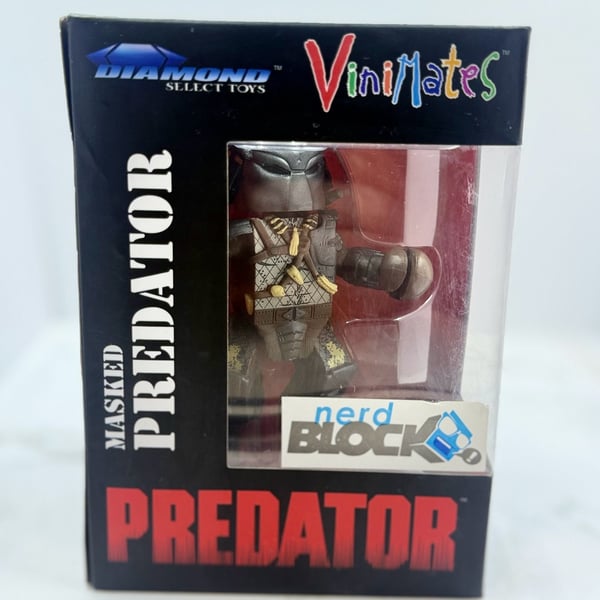 NEW Diamond Select Vinimates Masked Predator Nerd Block Exclusive Vinyl Figure