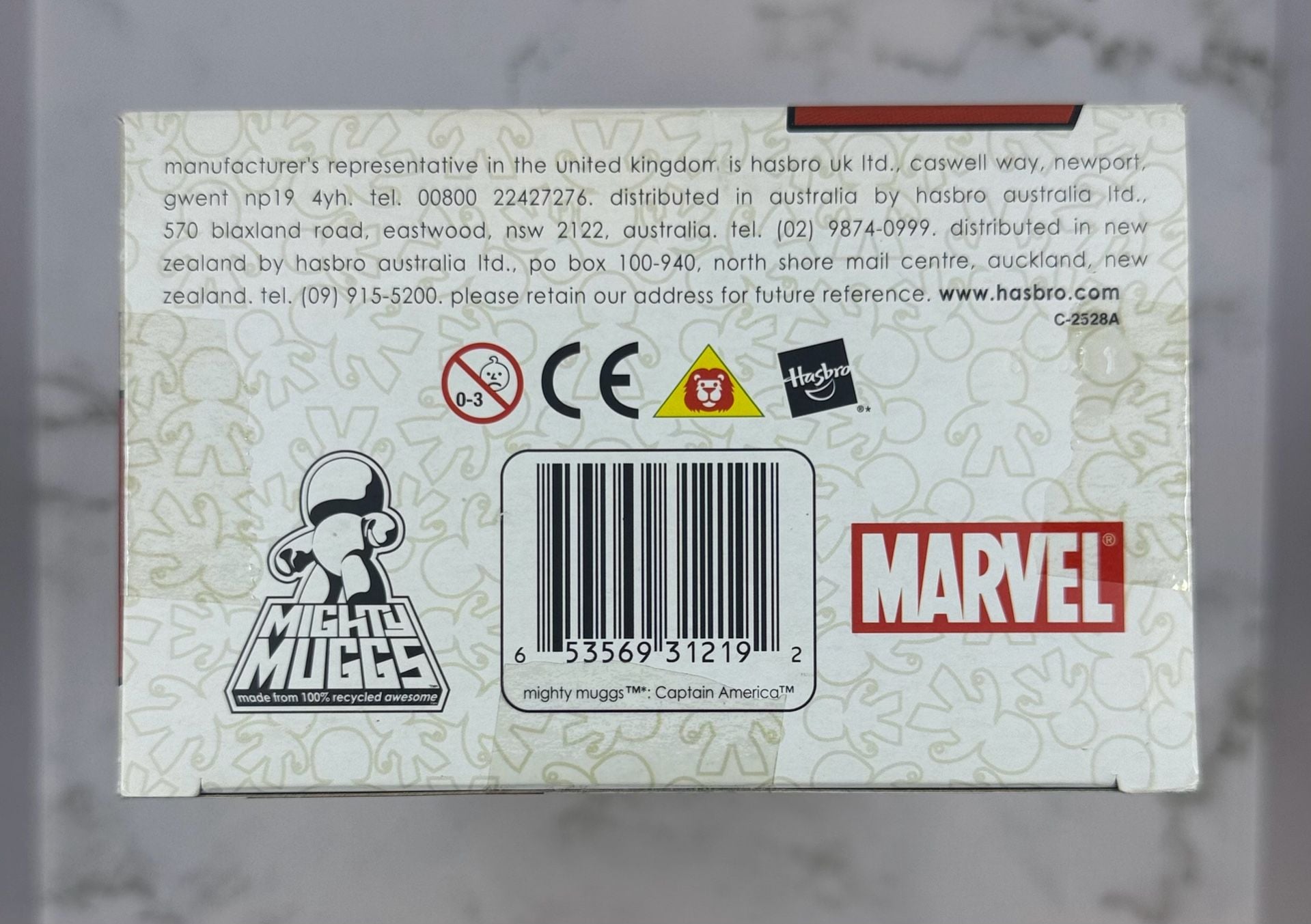 NEW Hasbro Marvel Mighty Muggs Series 2 Captain America Action Figure 8