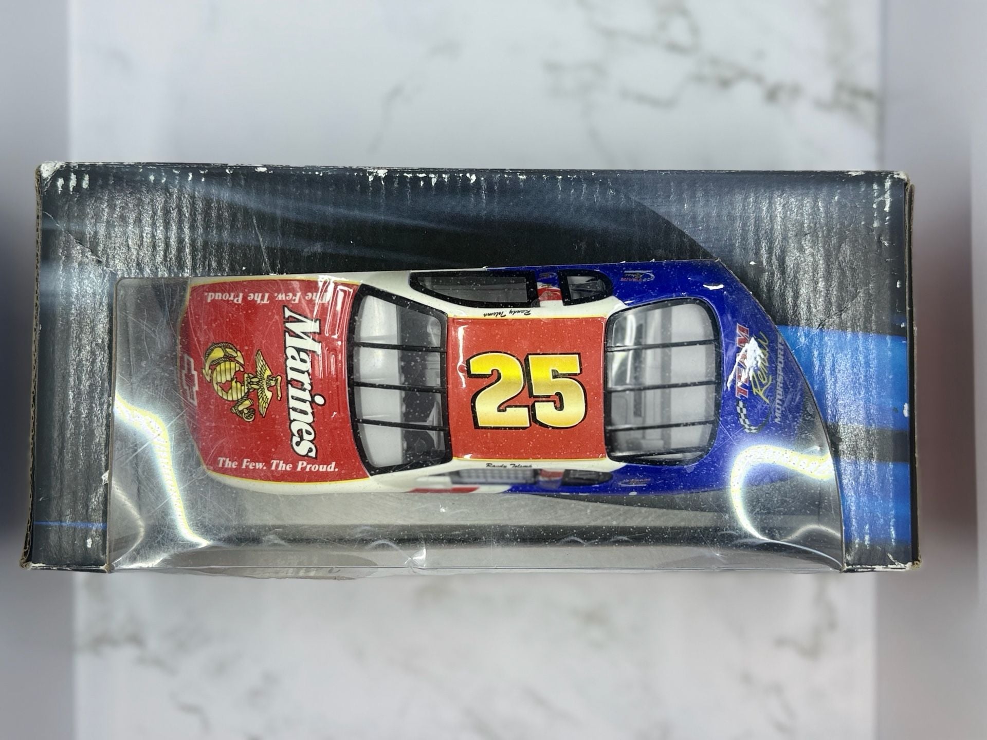 2002 Hot Wheels Racing Randy Tolsma #25 Marines Monte Carlo 1:24 Scale Die-Cast Car 3