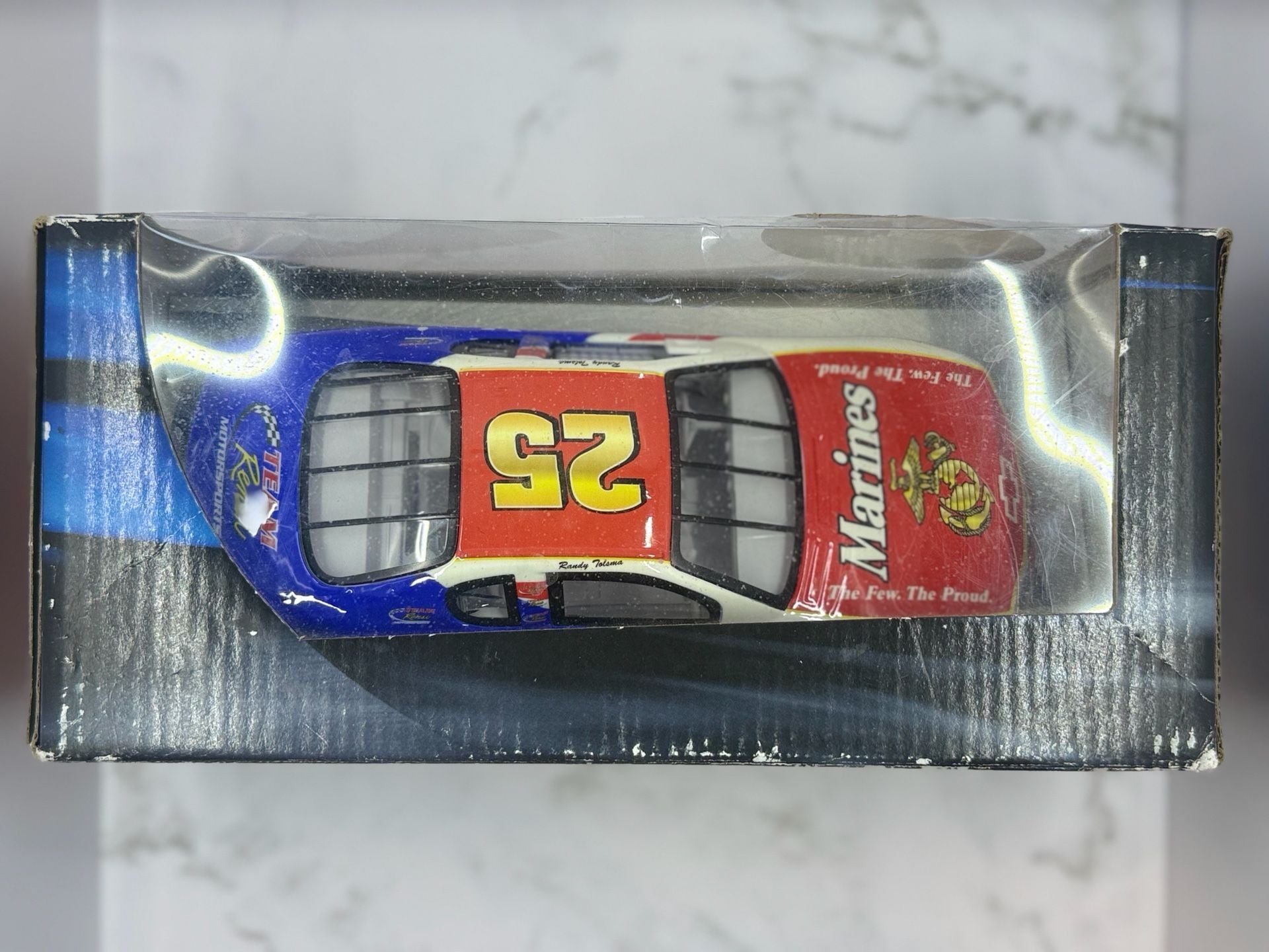 2002 Hot Wheels Racing Randy Tolsma #25 Marines Monte Carlo 1:24 Scale Die-Cast Car 6
