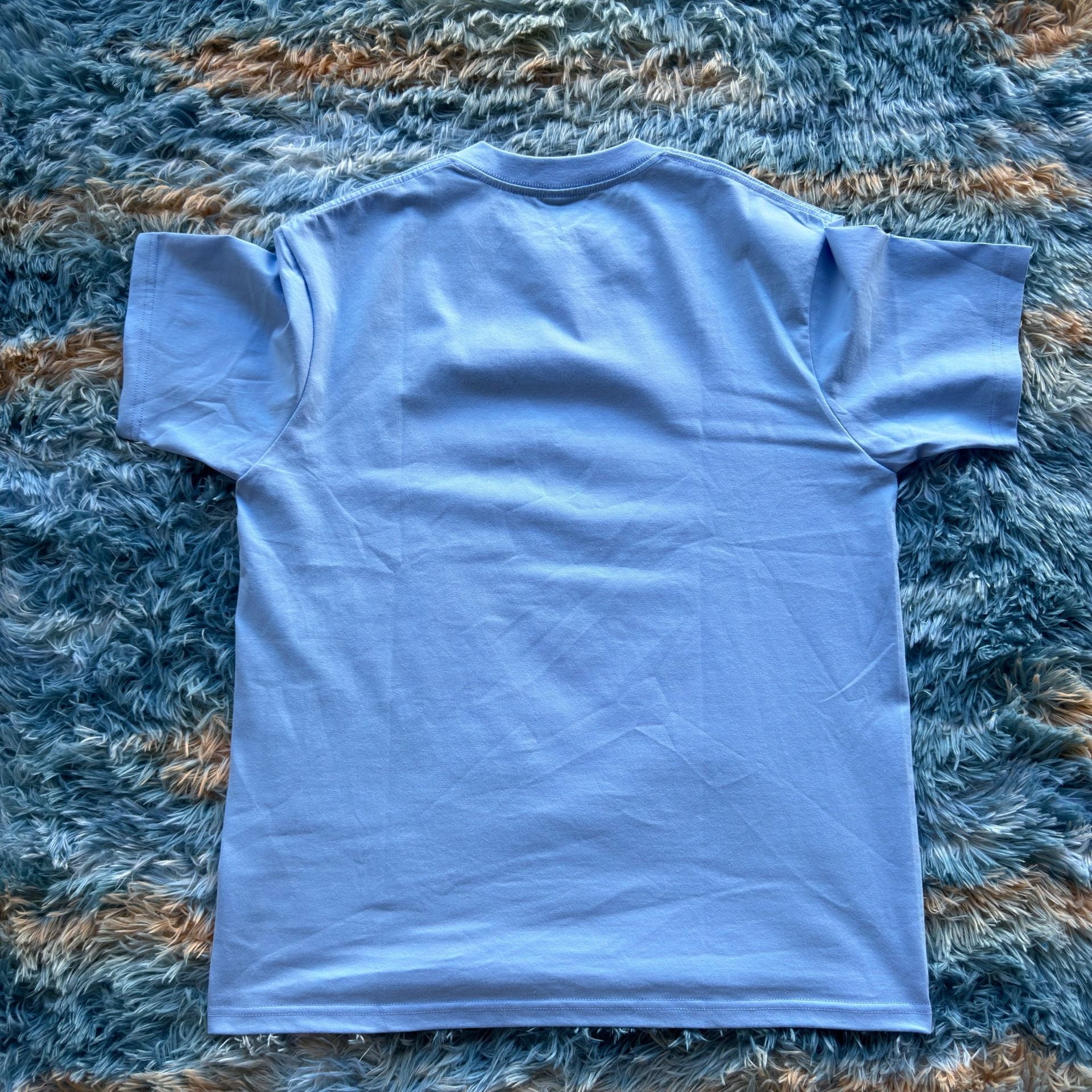 Nettspend Early Life Crisis ELC Era Graphic T-Shirt Light Blue 5
