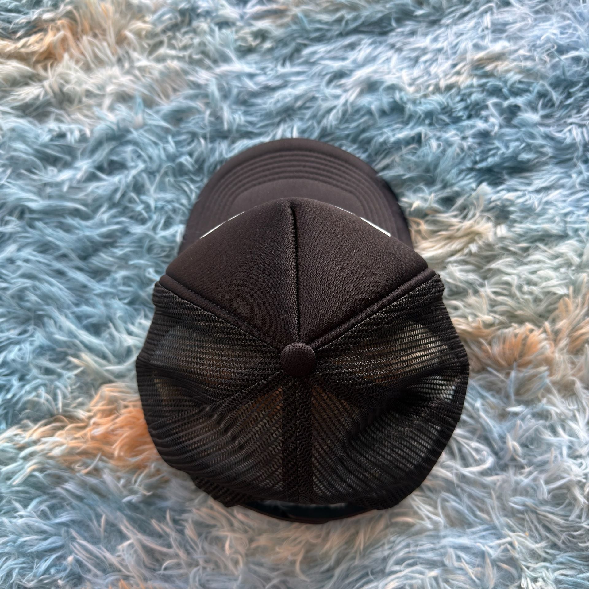 Osamason Psyko Black cap Hat with White Text 4
